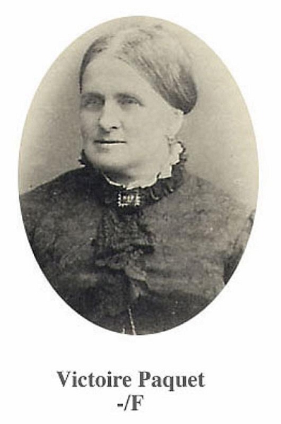VictoirePaquet3.jpg - Marie, Philippine, "Victoire" Paquet, épouse de François, Joseph Sepulchre, branche orange "François". Photo vers 1870