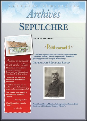 Origine famille par Albert