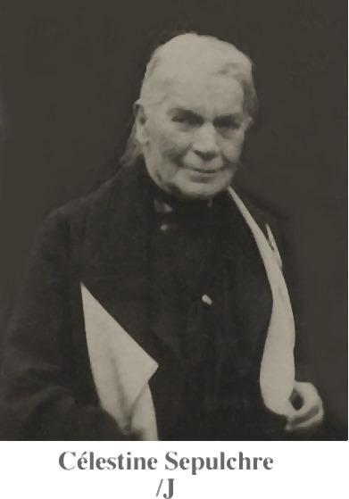 CelestineSepulchre1.jpg - Célestine Sepulchre, fille de Joseph Sepulchre et Célestine Joassin. Religieuse dominicaine sous le nom de Sœur Marie de Sainte Catherine.